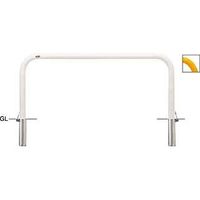 サンポール アーチ スチール製 FAA FAA-7SF15-650(Y) 1本（直送品）