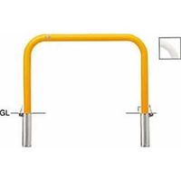サンポール アーチ スチール製 FAA FAA-7SK10-650(W) 1本（直送品）