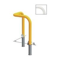 サンポール アーチ スチール製 FAA FAA-7SKR6-650 (Y) 1本（直送品）