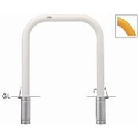 サンポール アーチ スチール製 FAA FAA-8SK75-800(W) 1本（直送品）