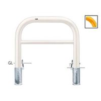 サンポール アーチ スチール製 FAH FAH-11SK10-800(Y) 1本（直送品）