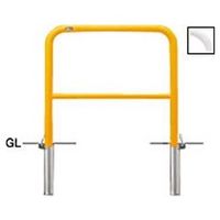 サンポール アーチ スチール製 FAH FAH-42SF7-650(W) 1本（直送品）