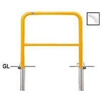 サンポール アーチ スチール製 FAH FAH-42SK7-650(W) 1本（直送品）