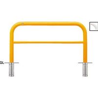 サンポール アーチ スチール製 FAH FAH-8S15-800(Y) 1本（直送品）