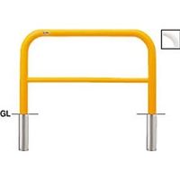 サンポール アーチ スチール製 FAH FAH-7S10-650(Y) 1本（直送品）