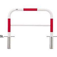 サンポール アーチ スチール製 FAH FAH-7S10-650(RW) 1本（直送品）