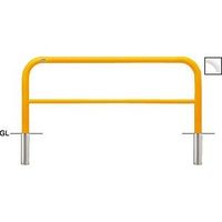 サンポール アーチ スチール製 FAH FAH-7S15-650(Y) 1本（直送品）