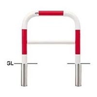 サンポール アーチ スチール製 FAH FAH-7S7-650