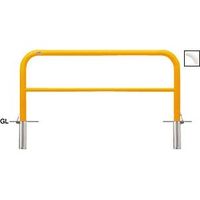 サンポール アーチ スチール製 FAH FAH-7SF15-650(W) 1本（直送品）