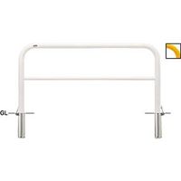 サンポール アーチ スチール製 FAH FAH-7SF15-800(W) 1本（直送品）