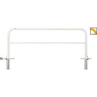 サンポール アーチ スチール製 FAH FAH-7SF20-800(W) 1本（直送品）