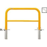 サンポール アーチ スチール製 FAH FAH-7SK10-650(W) 1本（直送品）