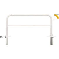 サンポール アーチ スチール製 FAH FAH-7SK15-800(W) 1本（直送品）