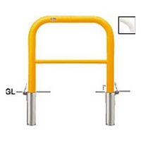 サンポール アーチ スチール製 FAH FAH-7SK7-650(W) 1本（直送品）