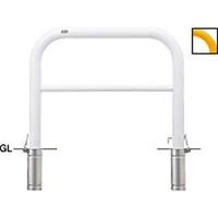 サンポール アーチ スチール製 FAH FAH-8SK10-800(Y) 1本（直送品）