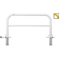 サンポール アーチ スチール製 FAH FAH-8SK15-800(W) 1本（直送品）