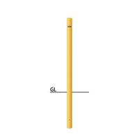 サンポール ピラー スチール製 FPA-7U4-F00(Y) 1本（直送品）