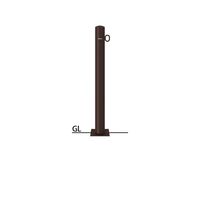 サンポール ピラー スチール製 FPA-8B-F01