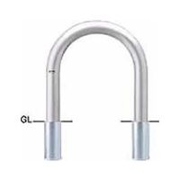 サンポール アーチ ステンレス製 AC AC-11S 1本（直送品）