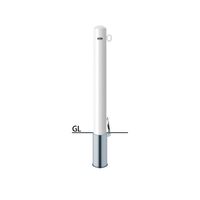 サンポール ピラー スチール製 FPA-11SF-F01(W) 1本（直送品）