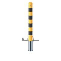 サンポール ピラー スチール製 FPA-11SK4-F00(YB) 1本（直送品）