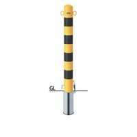 サンポール ピラー スチール製 FPA-11SK4-F11(YB) 1本（直送品）