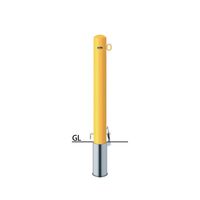 サンポール ピラー スチール製 FPA-11SK-F01(Y) 1本（直送品）