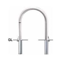 サンポール アーチ ステンレス製 AC AC-7SF 1本（直送品）