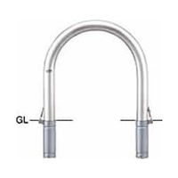 サンポール アーチ ステンレス製 AC AC-8SF 1本（直送品）