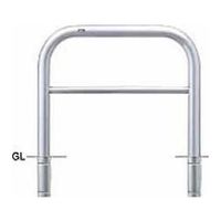 サンポール アーチ ステンレス製 AH AH-8S10-800 1本（直送品）