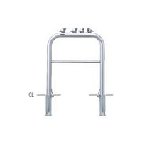 サンポール アーチ ステンレス製 ピコリーノ AH-7SF75P-800 1本（直送品）