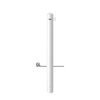 サンポール ピラー スチール製 FPA-11U4-F01(W) 1本（直送品）