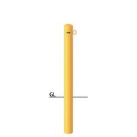 サンポール ピラー スチール製 FPA-11U4-F01(Y) 1本（直送品）