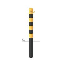 サンポール ピラー スチール製 FPA-11U4-F01(YB) 1本（直送品）