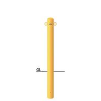 サンポール ピラー スチール製 FPA-11U4-F11(Y) 1本（直送品）