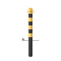 サンポール ピラー スチール製 FPA-11U4-F11(YB) 1本（直送品）