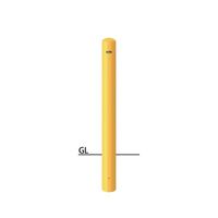 サンポール ピラー スチール製 FPA-11U-F00(Y) 1本（直送品）