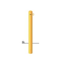 サンポール ピラー スチール製 FPA-11U-F01(Y) 1本（直送品）