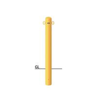 サンポール ピラー スチール製 FPA-11U-F11(Y) 1本（直送品）