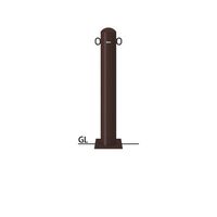 サンポール ピラー スチール製 FPA-12B-F11