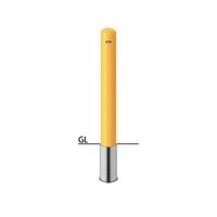 サンポール ピラー スチール製 FPA-12S-F00(Y) 1本（直送品）