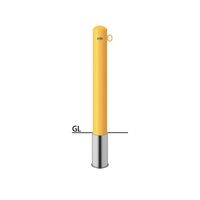サンポール ピラー スチール製 FPA-12S-F01(Y) 1本（直送品）