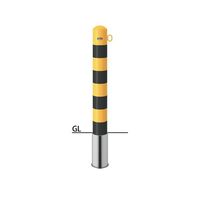 サンポール ピラー スチール製 FPA-12S-F01(YB) 1本（直送品）