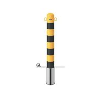 サンポール ピラー スチール製 FPA-12S-F11(YB) 1本（直送品）