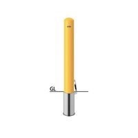 サンポール ピラー スチール製 FPA-12SF-F00(Y) 1本（直送品）