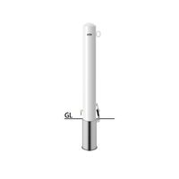 サンポール ピラー スチール製 FPA-12SK-F01(W) 1本（直送品）