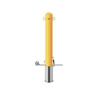 サンポール ピラー スチール製 FPA-12SK-F11(Y) 1本（直送品）