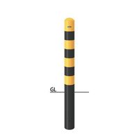 サンポール ピラー スチール製 FPA-12U4-F00(YB) 1本（直送品）