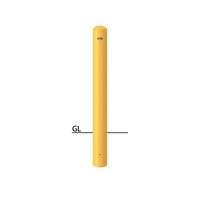 サンポール ピラー スチール製 FPA-12U-F00(Y) 1本（直送品）