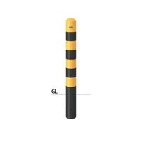 サンポール ピラー スチール製 FPA-12U-F00(YB) 1本（直送品）